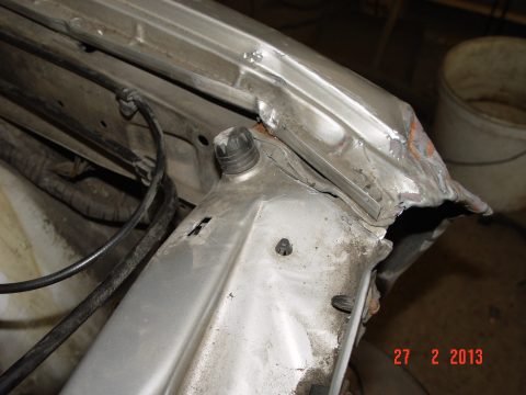 BMW 525D 1992a. AVARII — 10
