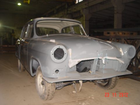 Gaz 21 assembling — 2