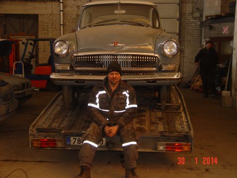 Gaz 21 assembling — 18