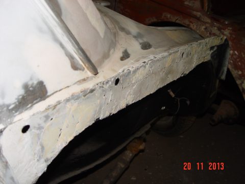 Gaz 21 repairs after repair — 2